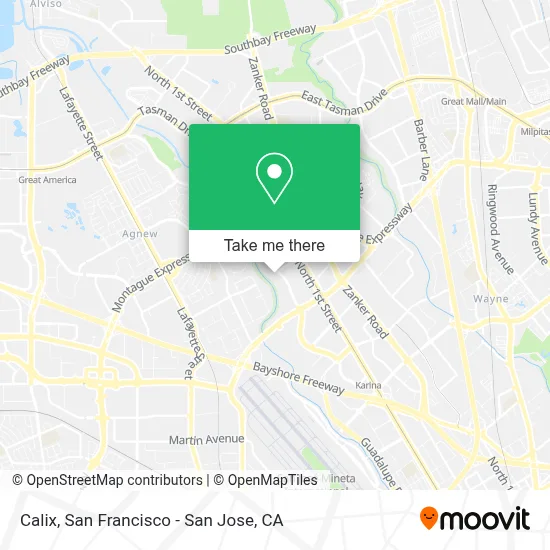 Calix map