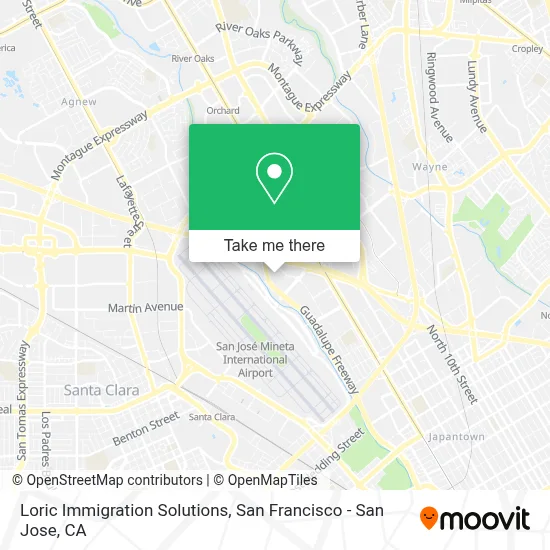 Loric Immigration Solutions map