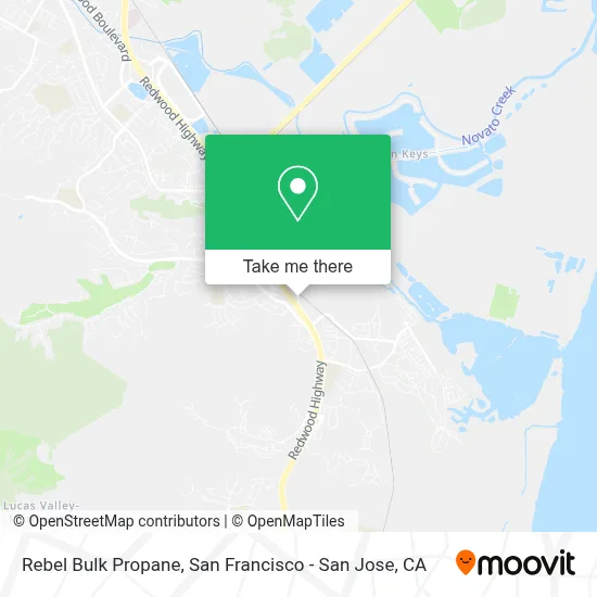 Rebel Bulk Propane map