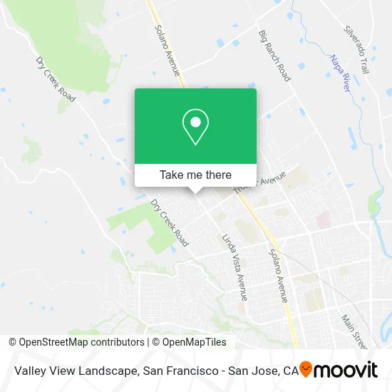 Valley View Landscape map