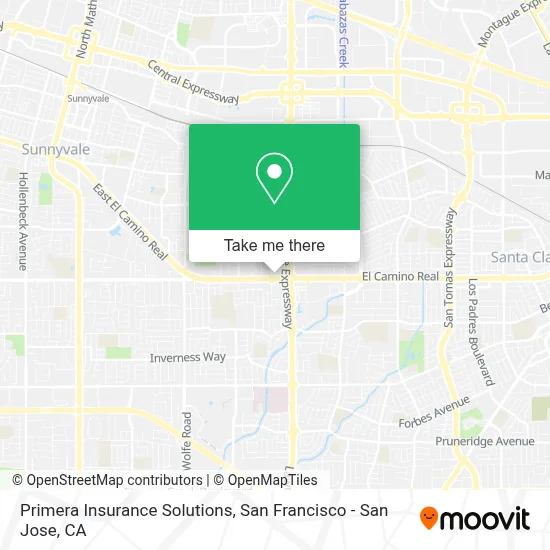 Primera Insurance Solutions map