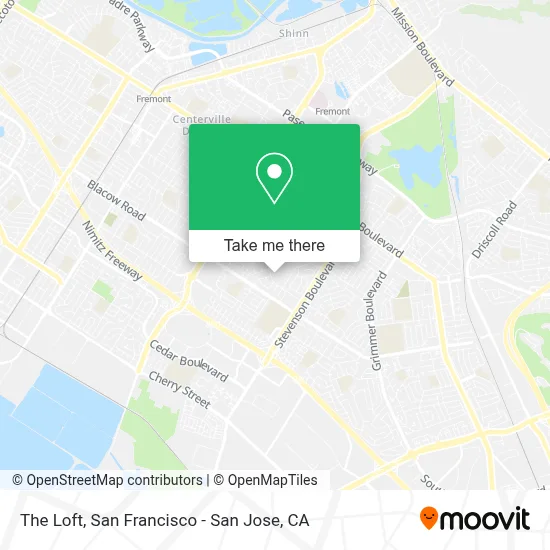 The Loft map