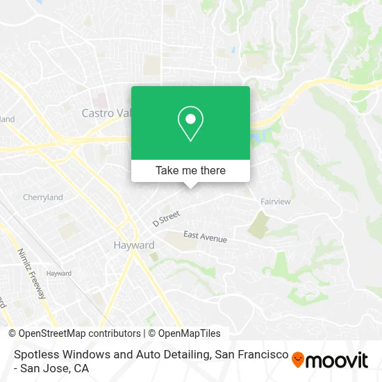 Spotless Windows and Auto Detailing map