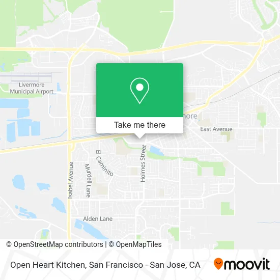 Open Heart Kitchen map
