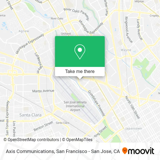 Axis Communications map