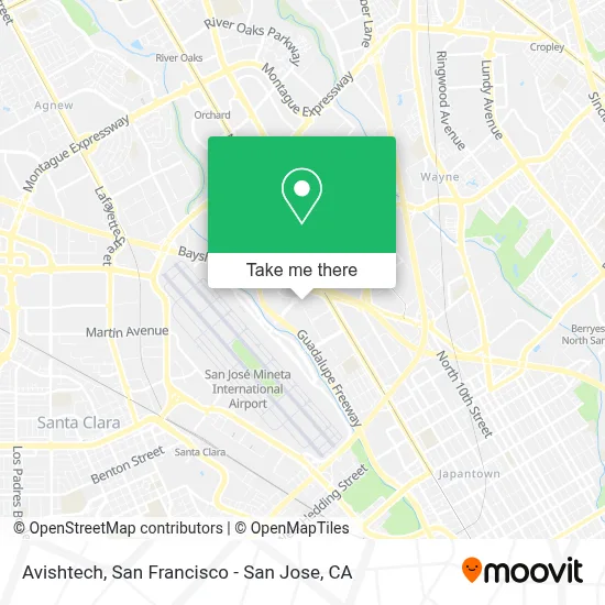 Avishtech map