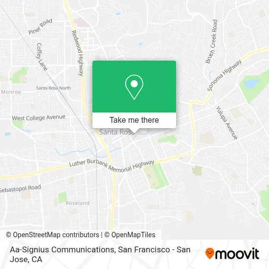 Aa-Signius Communications map