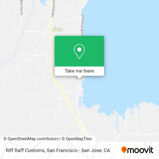 Riff Raff Customs map