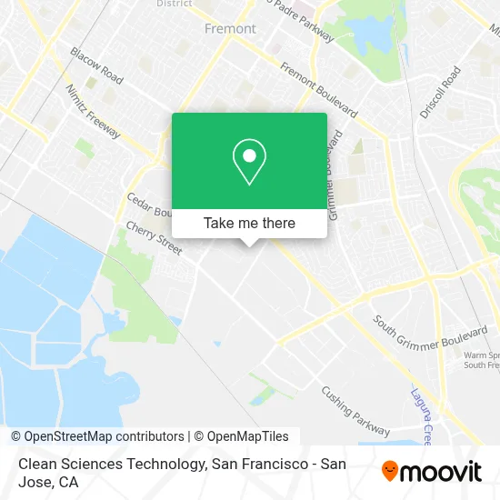 Clean Sciences Technology map