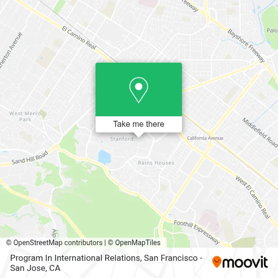 Program In International Relations map