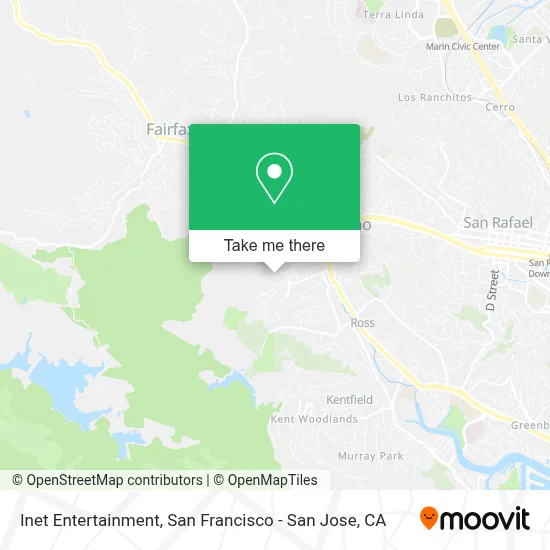 Inet Entertainment map