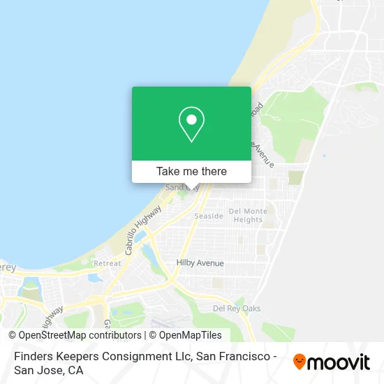 Finders Keepers Consignment Llc map