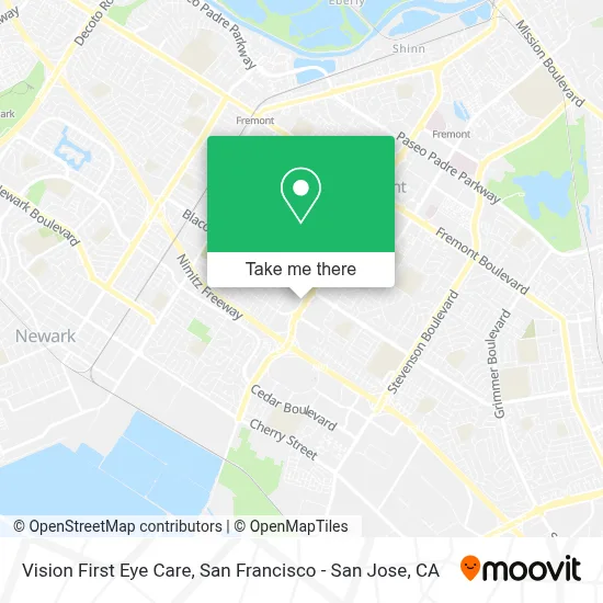 Vision First Eye Care map