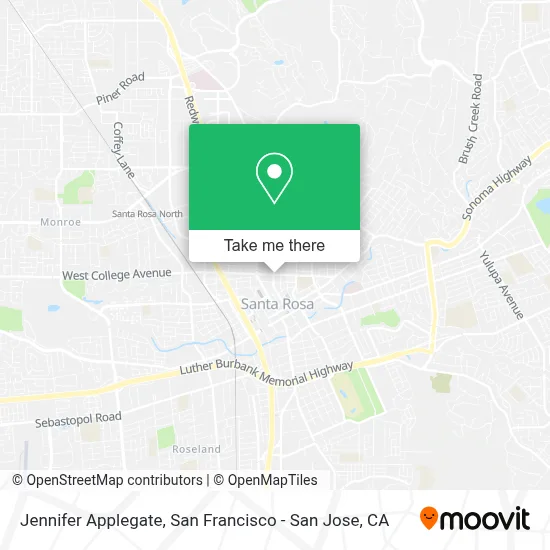 Jennifer Applegate map