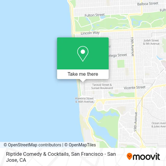 Riptide Comedy & Cocktails map