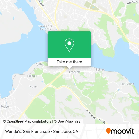 Wanda's map