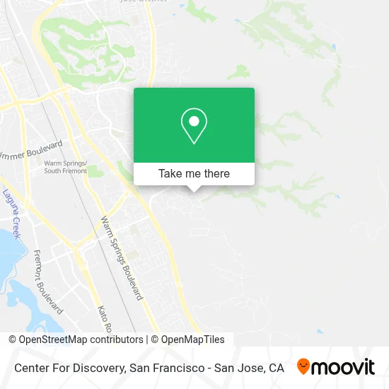 Center For Discovery map