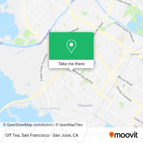 Off Tea map