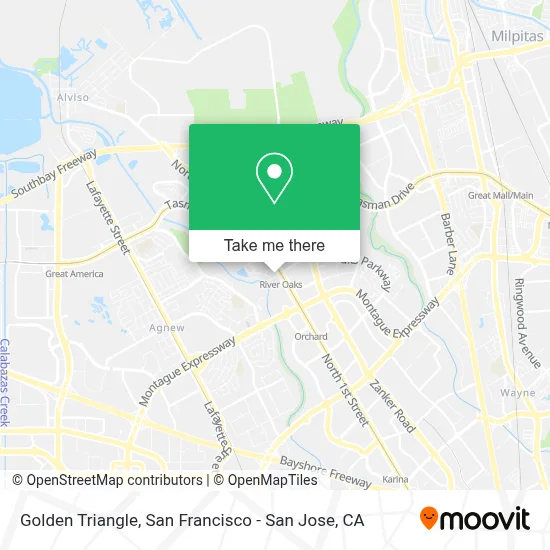 Golden Triangle map