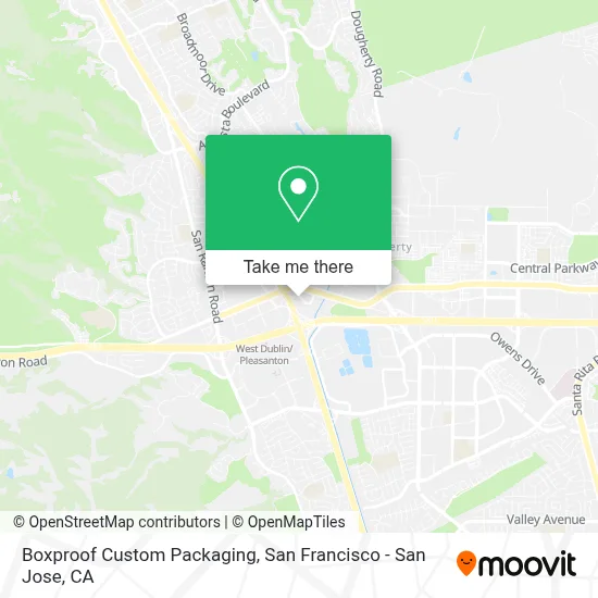 Boxproof Custom Packaging map