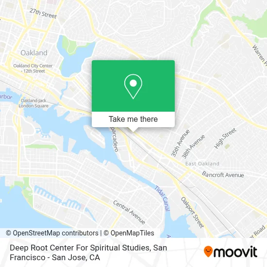 Deep Root Center For Spiritual Studies map