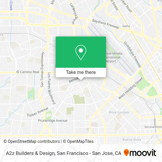 A2z Builders & Design map
