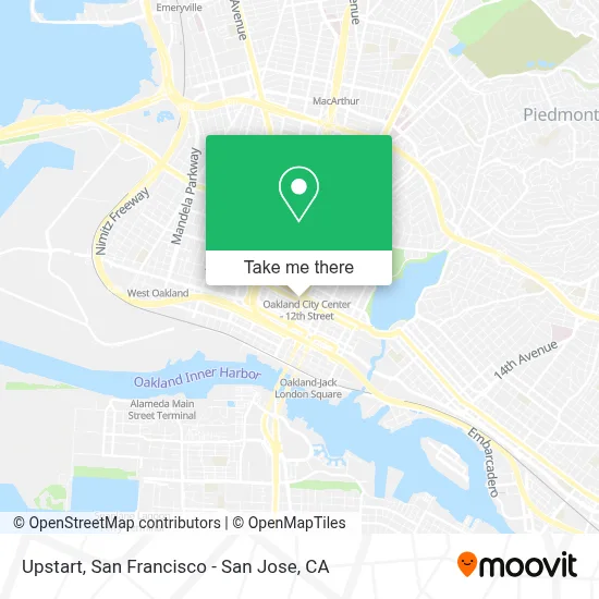 Upstart map