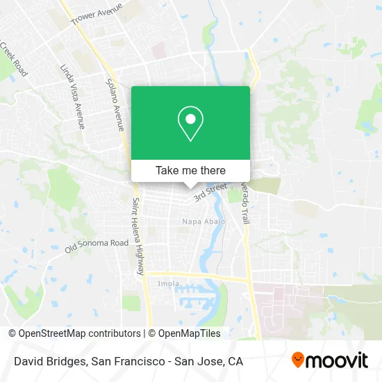 David Bridges map