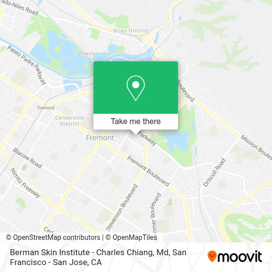 Berman Skin Institute - Charles Chiang, Md map