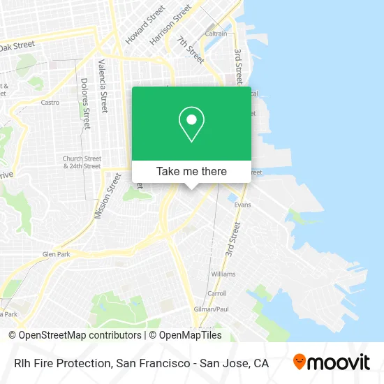 Rlh Fire Protection map
