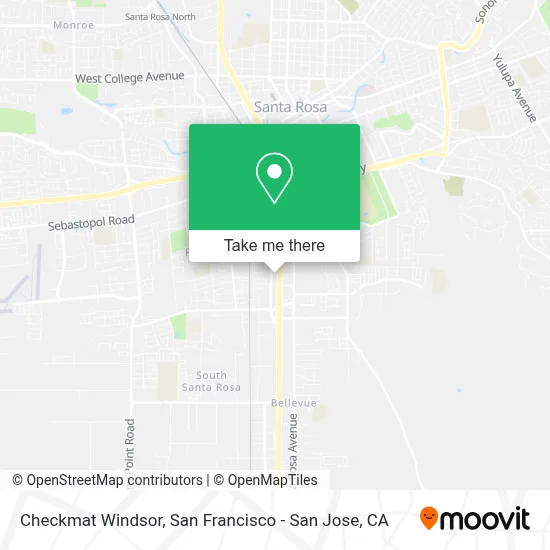 Checkmat Windsor map