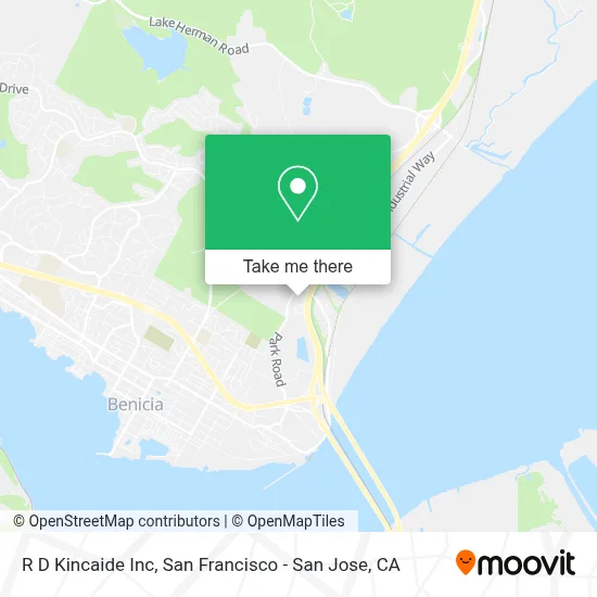 R D Kincaide Inc map