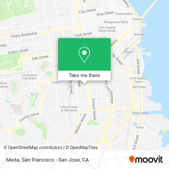 Meda map