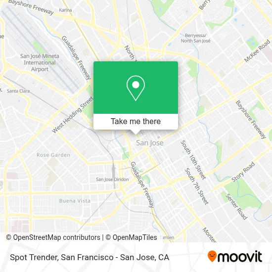 Spot Trender map