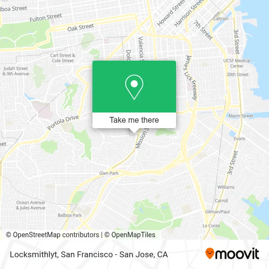 Locksmithlyt map
