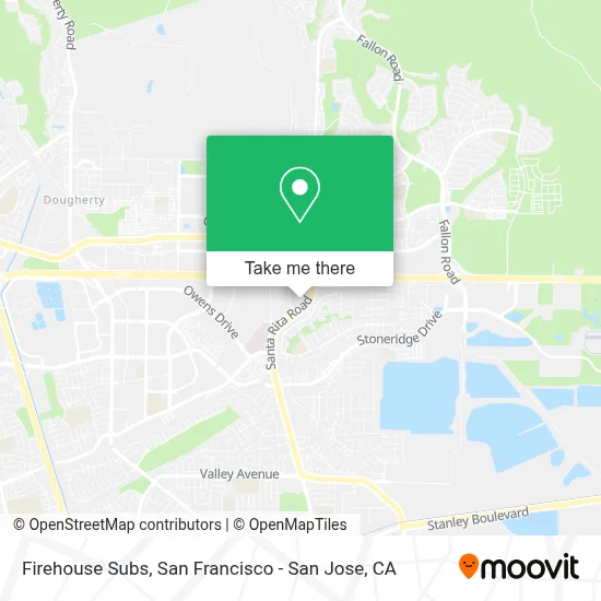 Firehouse Subs map