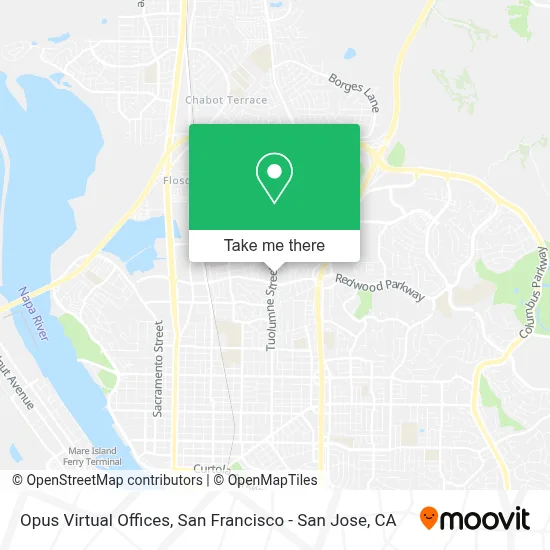 Opus Virtual Offices map