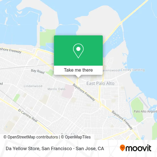 Da Yellow Store map