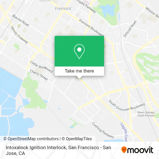 Intoxalock Ignition Interlock map