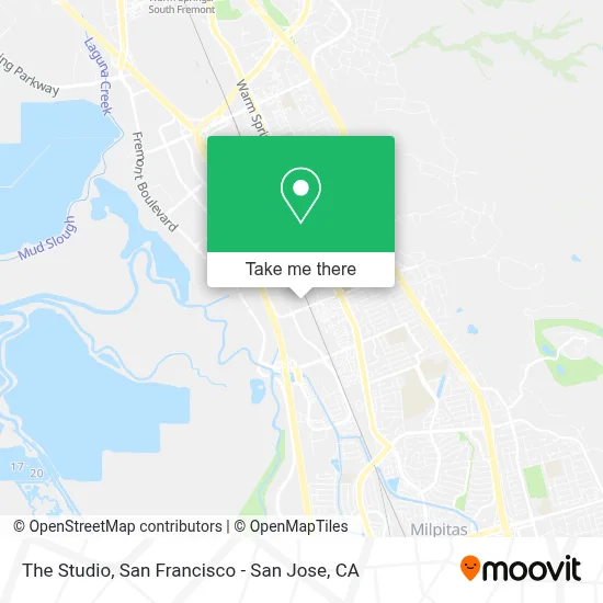 The Studio map