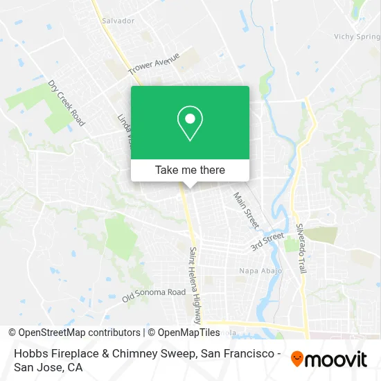 Hobbs Fireplace & Chimney Sweep map