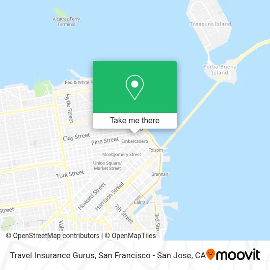 Travel Insurance Gurus map
