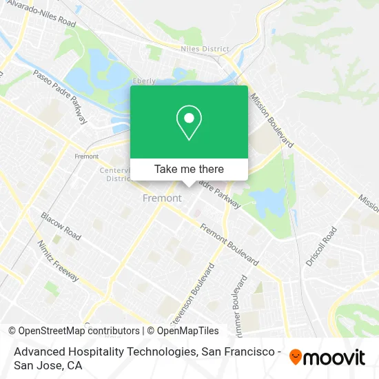 Advanced Hospitality Technologies map