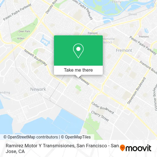 Ramirez Motor Y Transmisiones map