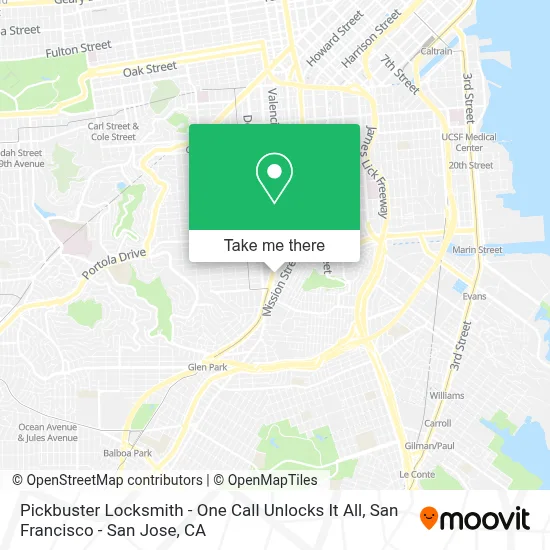 Pickbuster Locksmith - One Call Unlocks It All map