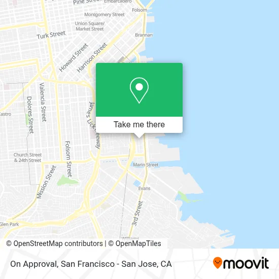 On Approval map
