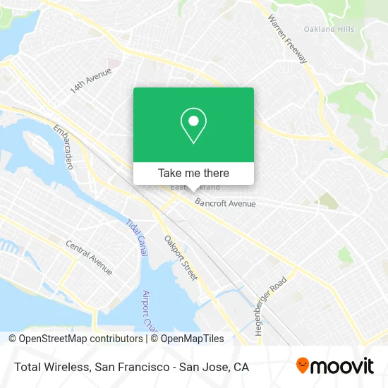 Total Wireless map