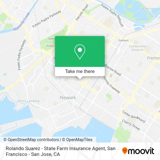 Rolando Suarez - State Farm Insurance Agent map
