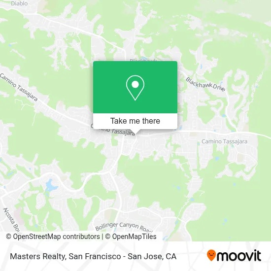 Masters Realty map