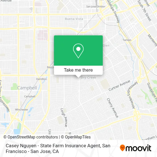 Casey Nguyen - State Farm Insurance Agent map